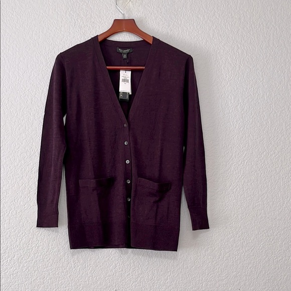 Banana Republic Merino Wool Boyfriend Cardigan Sweater - Picture 3 of 14